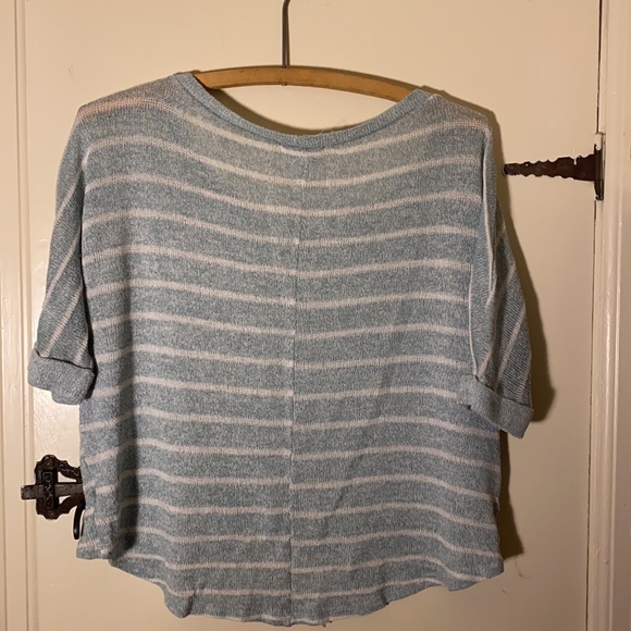 Bundle30 - Stripe Blue and White T-shirt - Picture 2 of 2